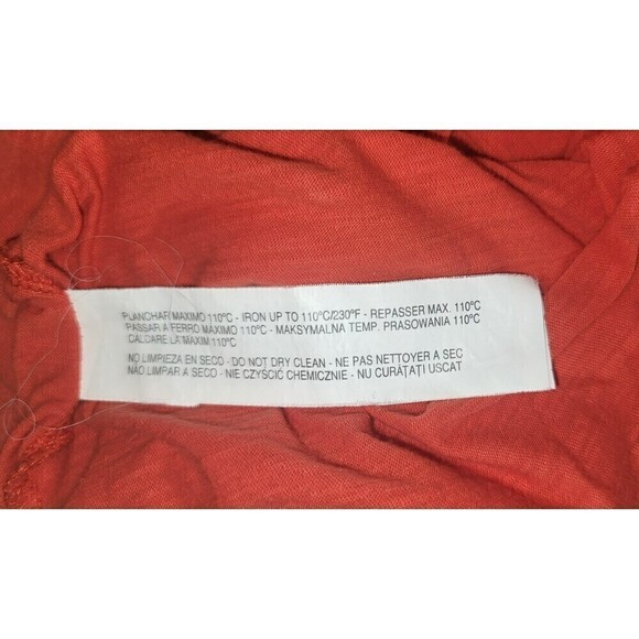 Zara Trafaluc Red Sleeveless Zipper Pocket Tank Top Size M - Picture 9 of 11